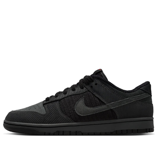 IB7746 001 Nike Dunk Low Retro Premium Black Corduroy