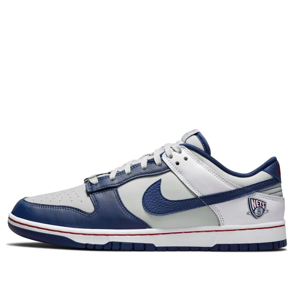 DD3363 001 Nike Dunk Low EMB NBA 75th Anniversary Brooklyn Nets