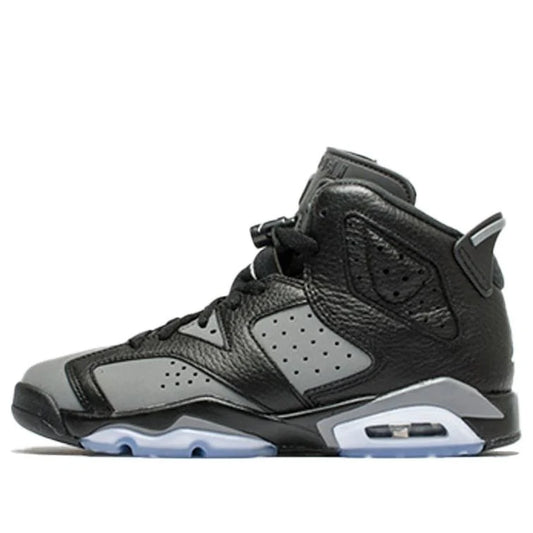 384665 010 Air Jordan 6 Retro Black Cool Grey (GS)