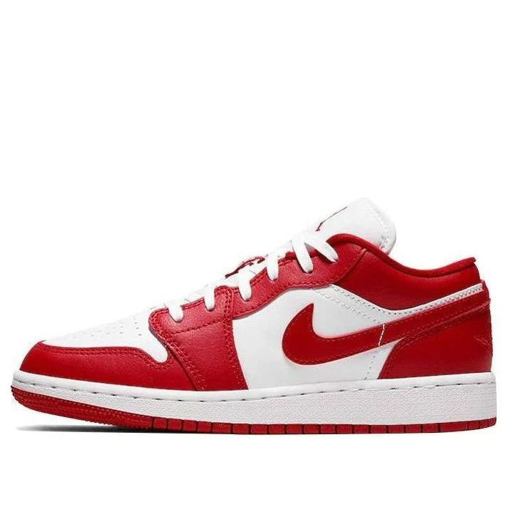 553560 611 Jordan 1 Low Gym Red White (GS)