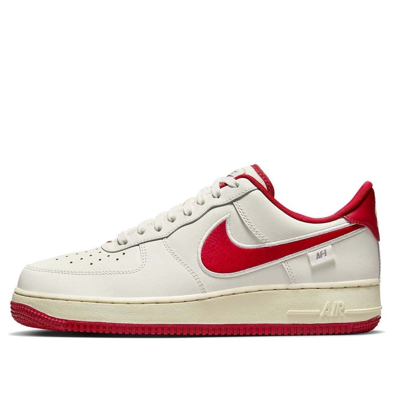 FV0392 101 Nike Air Force 1 Low '07 Sail Gym Red