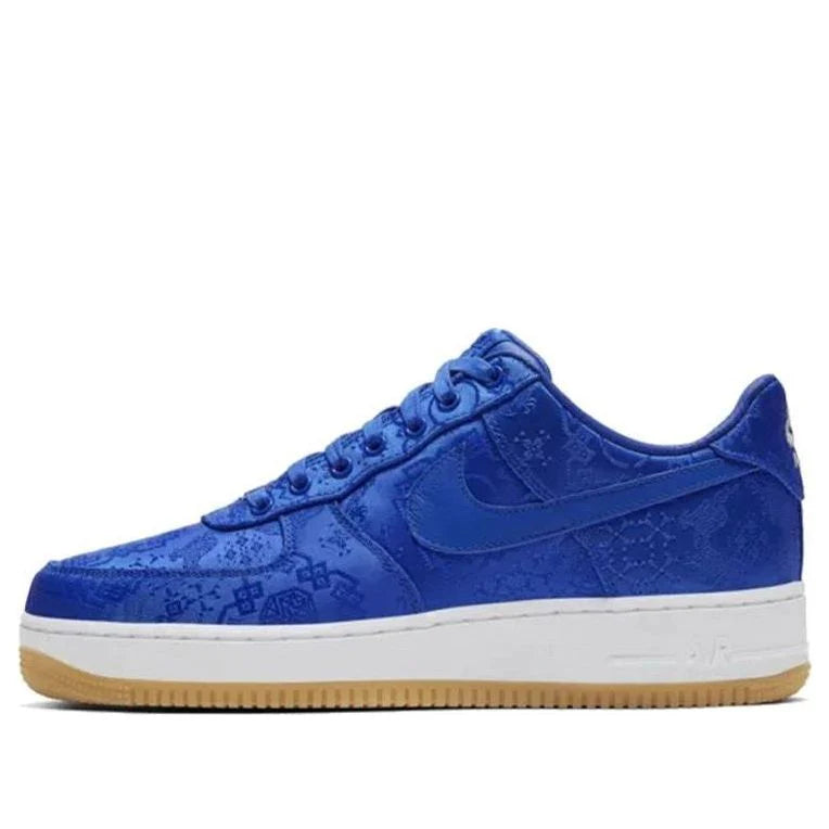 CJ5290 400 Nike Air Force 1 Low CLOT Blue Silk