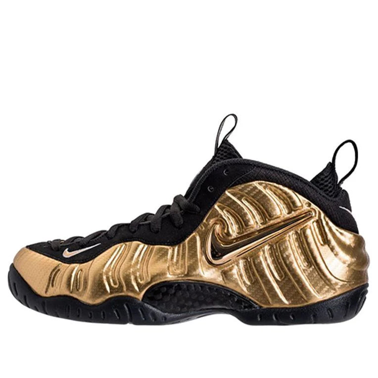 624041 701 Nike Air Foamposite Pro Metallic Gold