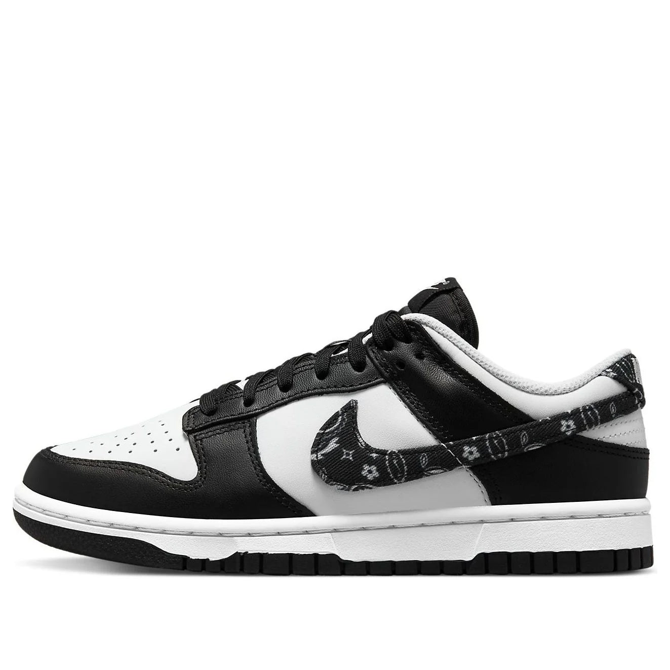 DH4401 100 Nike Dunk Low Essential Paisley Pack Black (Women's)