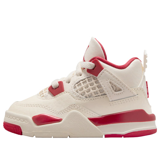 HV4384 108 Air Jordan 4 Retro Valentine's Day Sierra Red (TD)