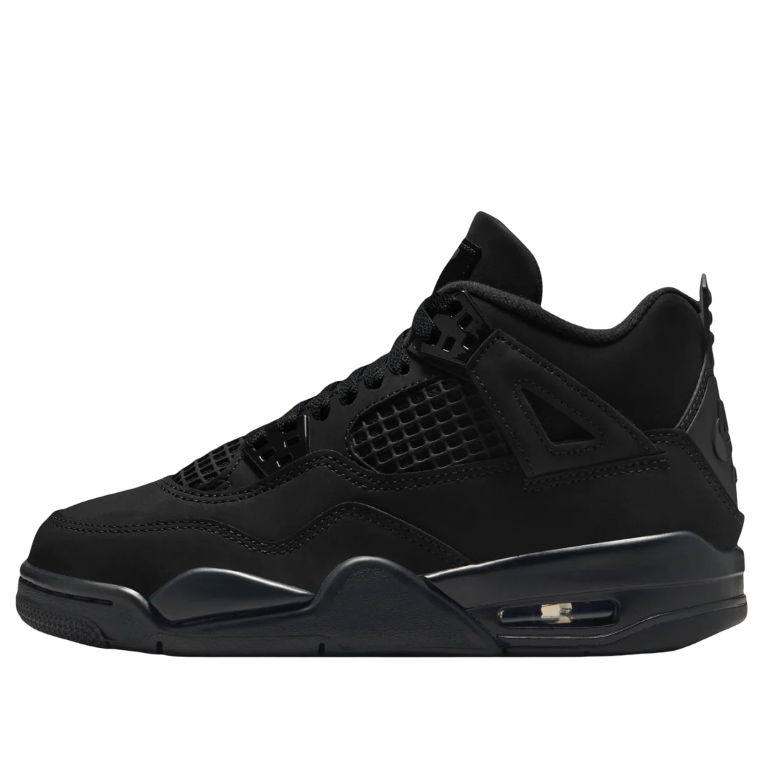 IB4171 010 Jordan 4 Retro Black Cat (2025) (GS)