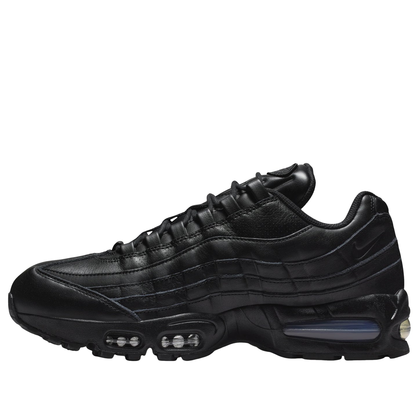 IM0696 001 Nike Air Max 95 QS Big Bubble Black Leather