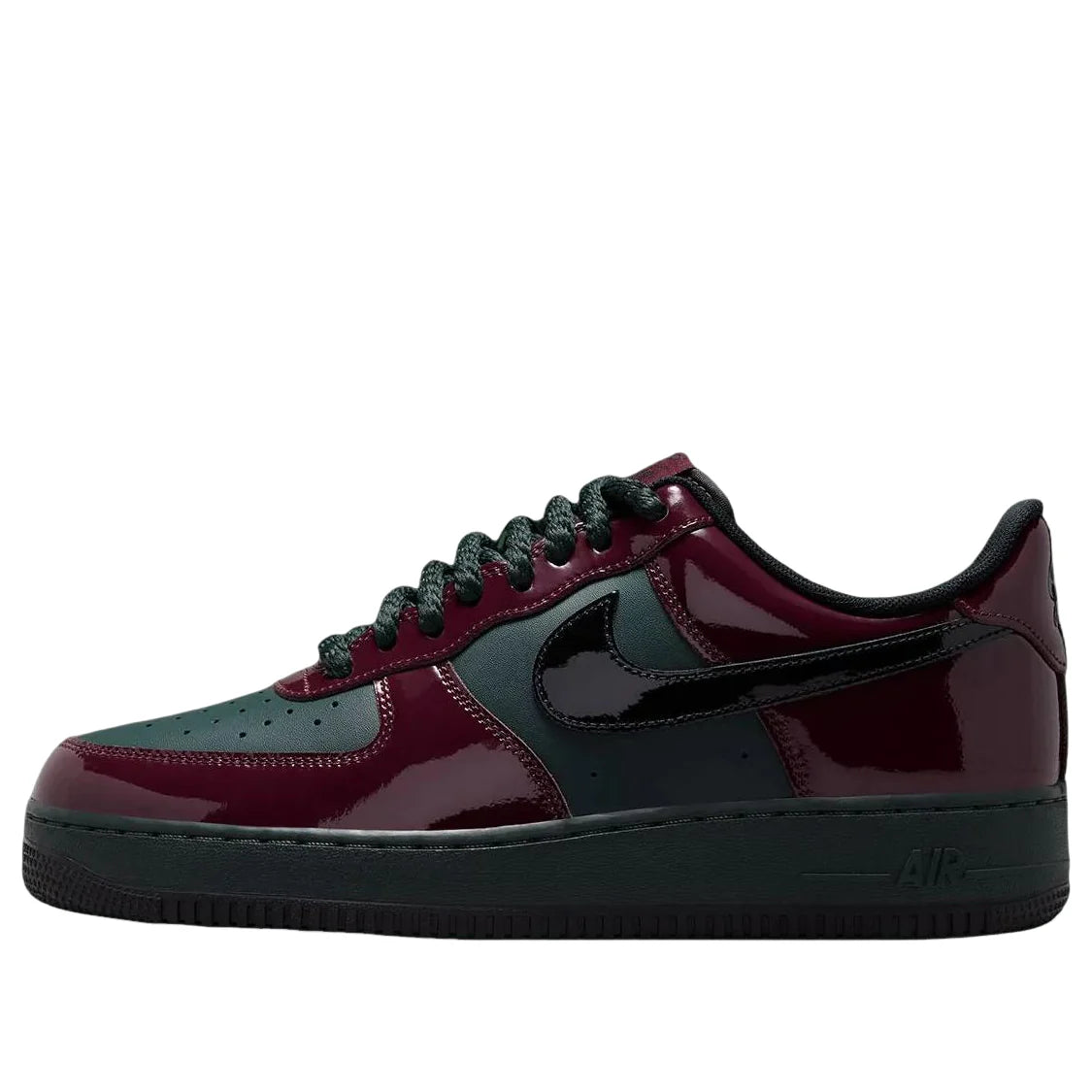 IX4088 352 Nike Air Force 1 Low '07 LV8 Patent Leather Beef And Broccoli