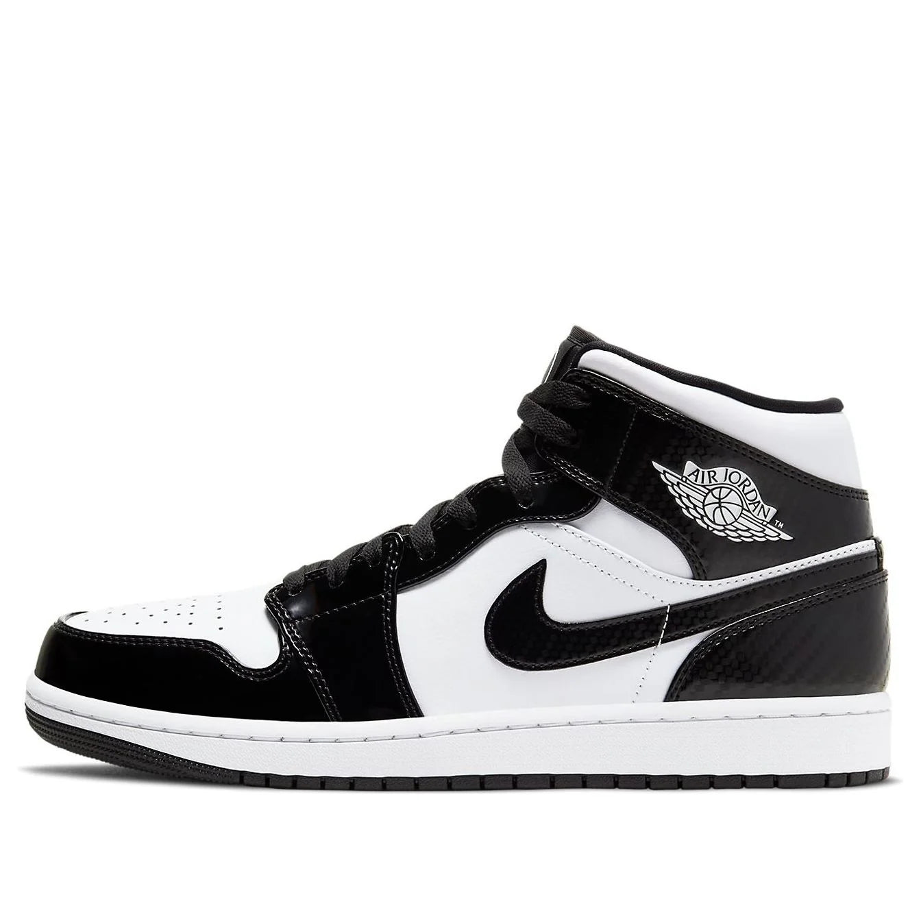 DD1649 001 Air Jordan 1 Mid Carbon Fiber