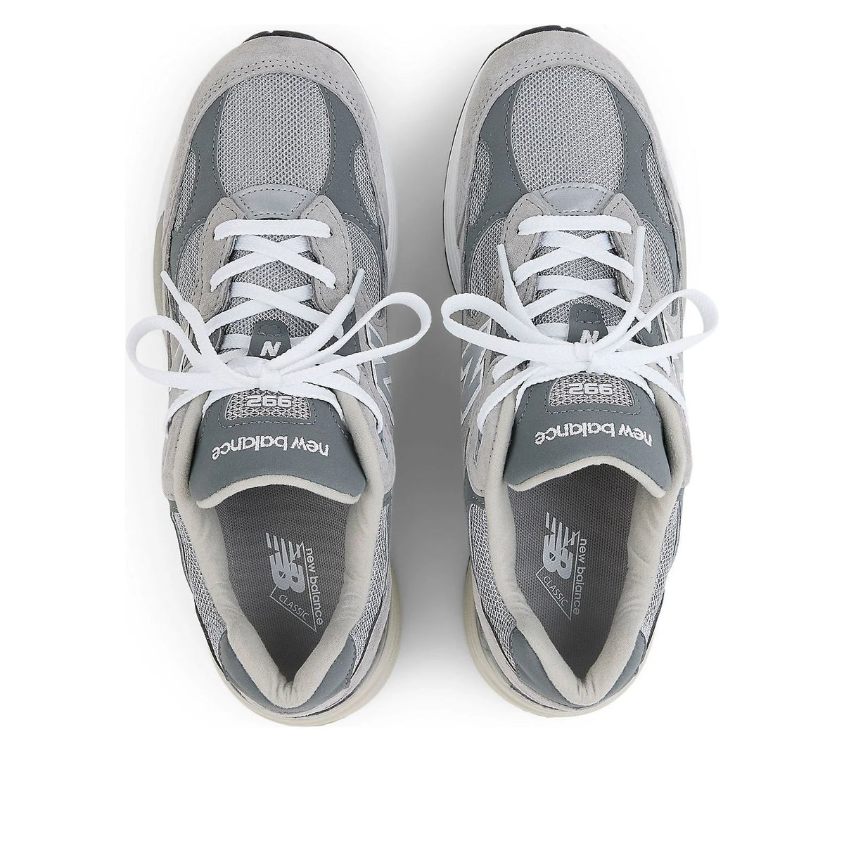 U992GY New Balance 992 MiUSA Grey Silver Metallic