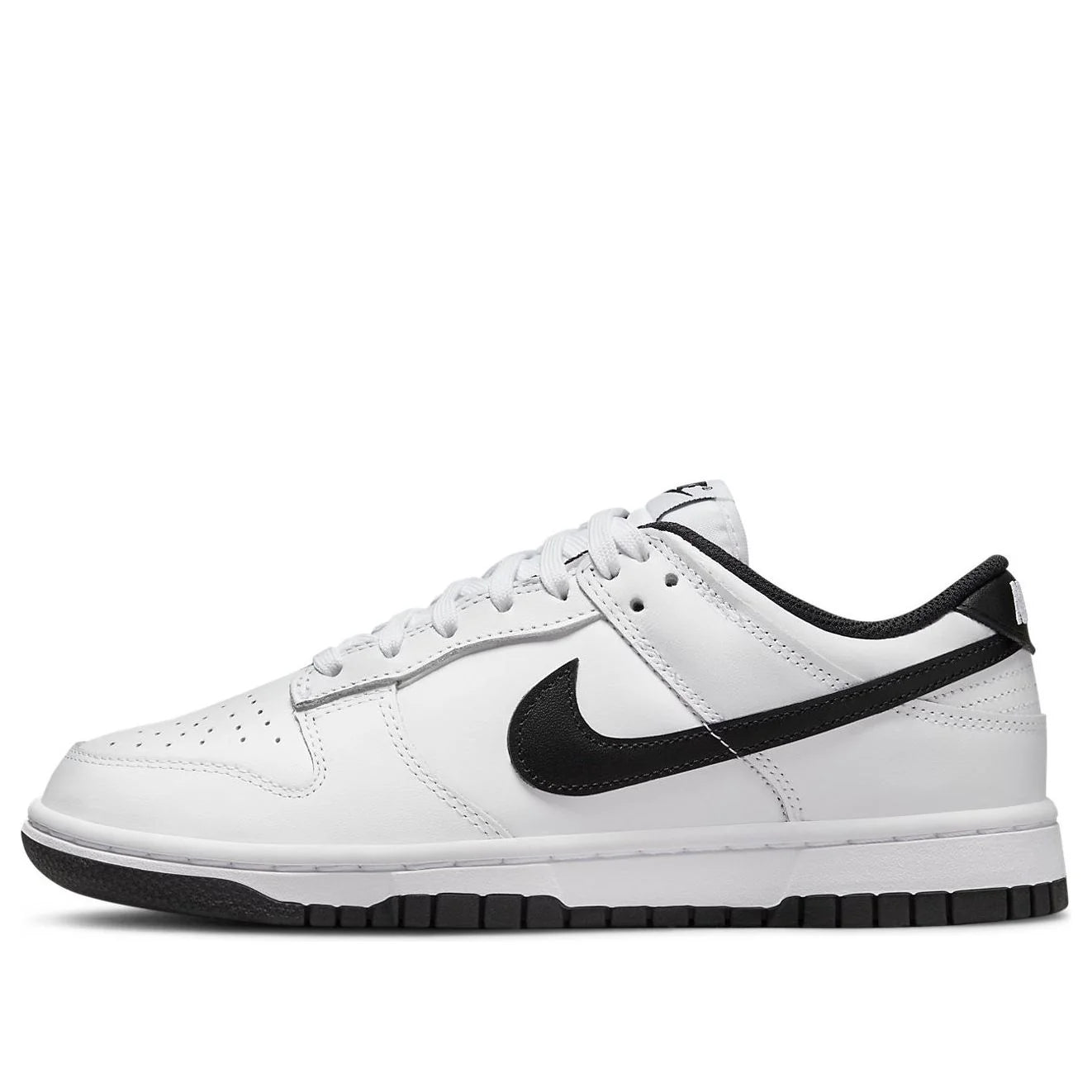 DD1503 113 Nike Dunk Low White Black (2022) (Women's)