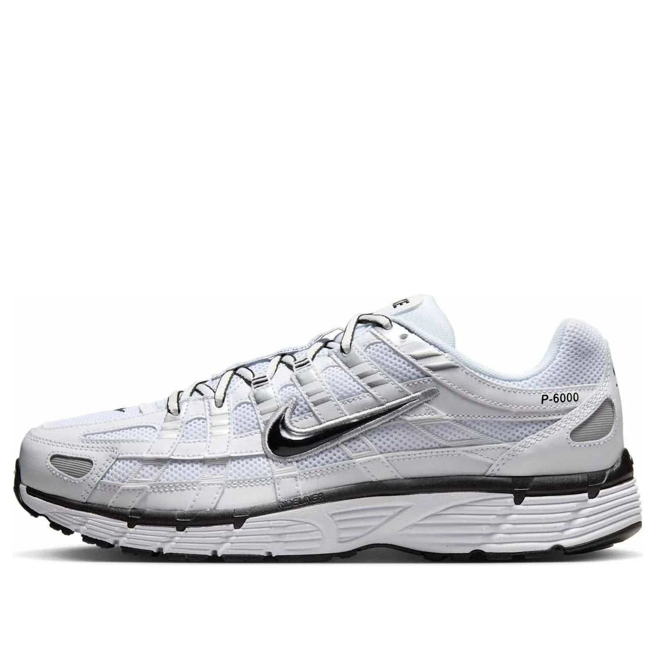 CD6404 107 Nike P-6000 White Metallic Silver Black