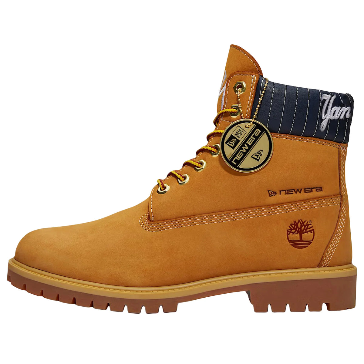 TB0A2J7T AOR Timberland 6" Waterproof Boot New Era x MLB New York Yankees Wheat