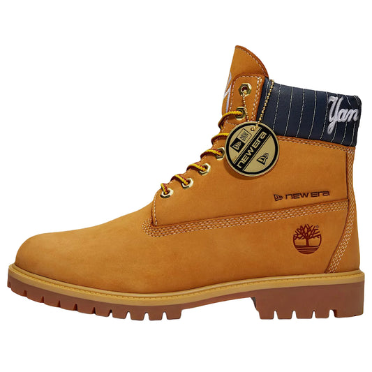 TB0A2J7T AOR Timberland 6" Waterproof Boot New Era x MLB New York Yankees Wheat