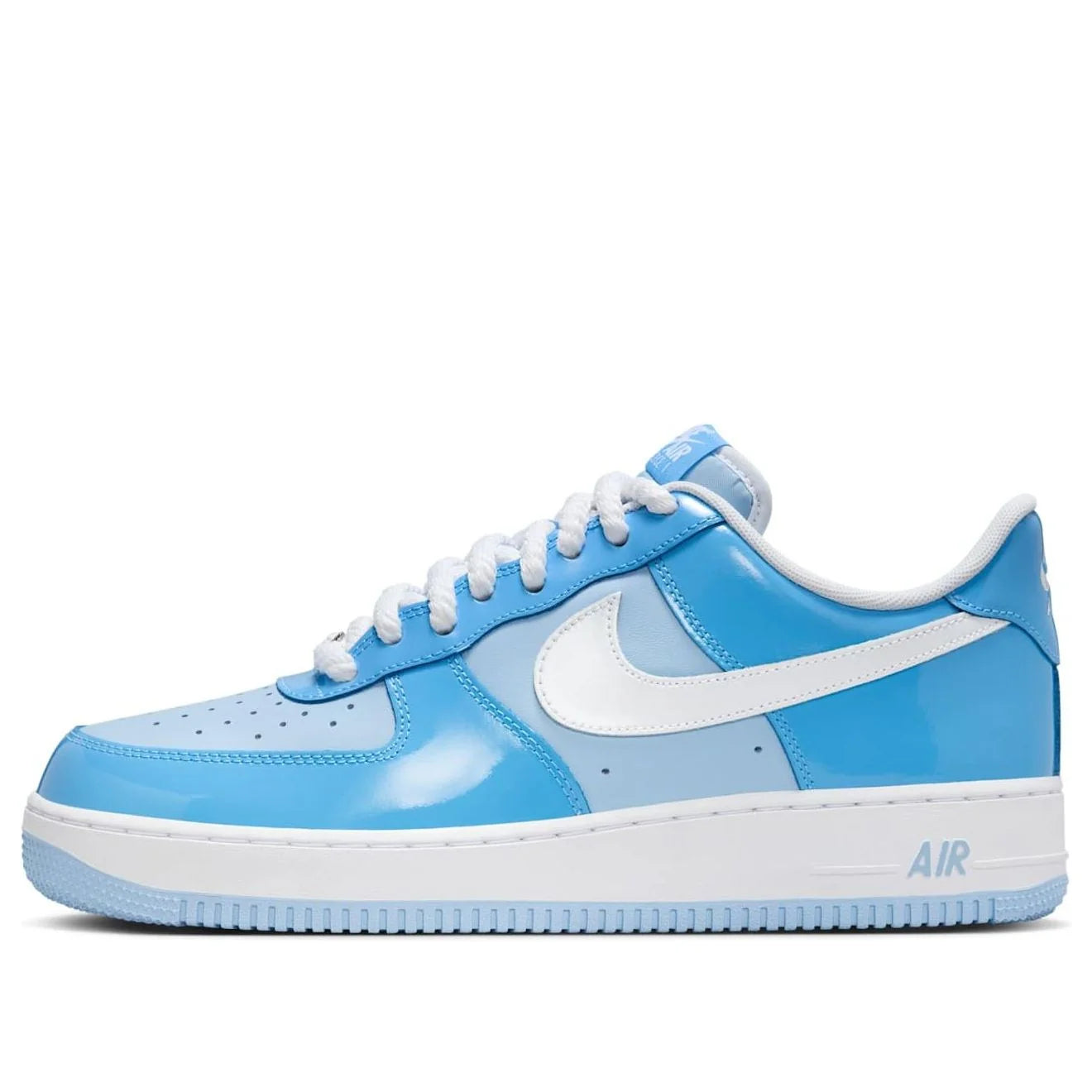 HV9405 400 Nike Air Force 1 Low '07 LV8 Phychic Blue White Patent