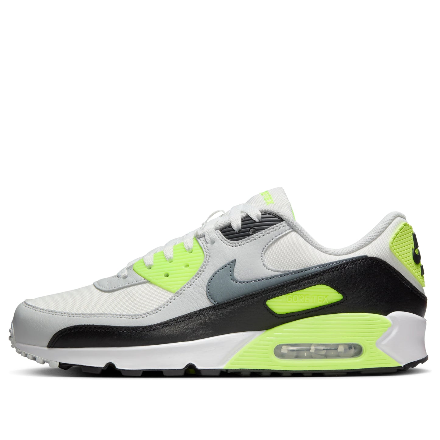 FD5810 102 Nike Air Max 90 Gore-Tex Summit White Volt Black Cool Grey