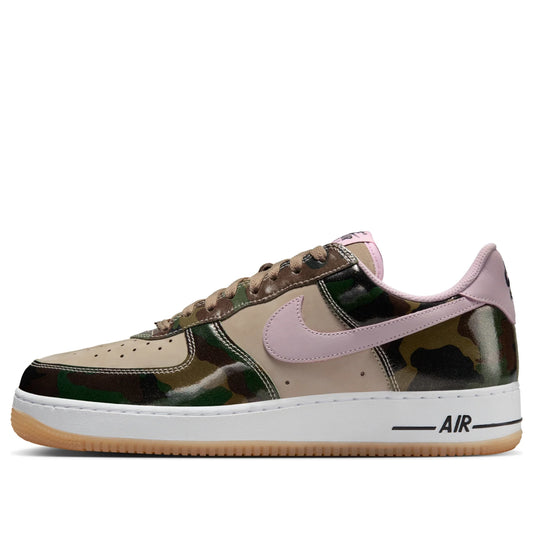 HQ1967 200 Nike Air Force 1 Low '07 LV8 Patent Camo Pink [NO BOX]