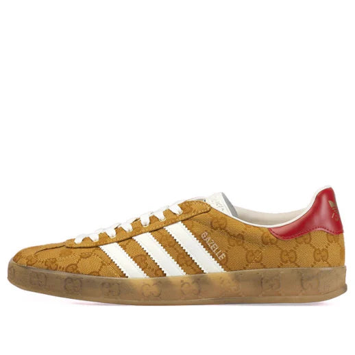 HQ8850 adidas Gazelle Gucci Original GG Beige Brown