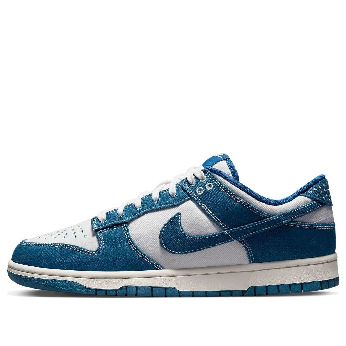 DV0834 101 Nike Dunk Low Industrial Blue Sashiko [CONDITIONAL] [REPLACE BOX]