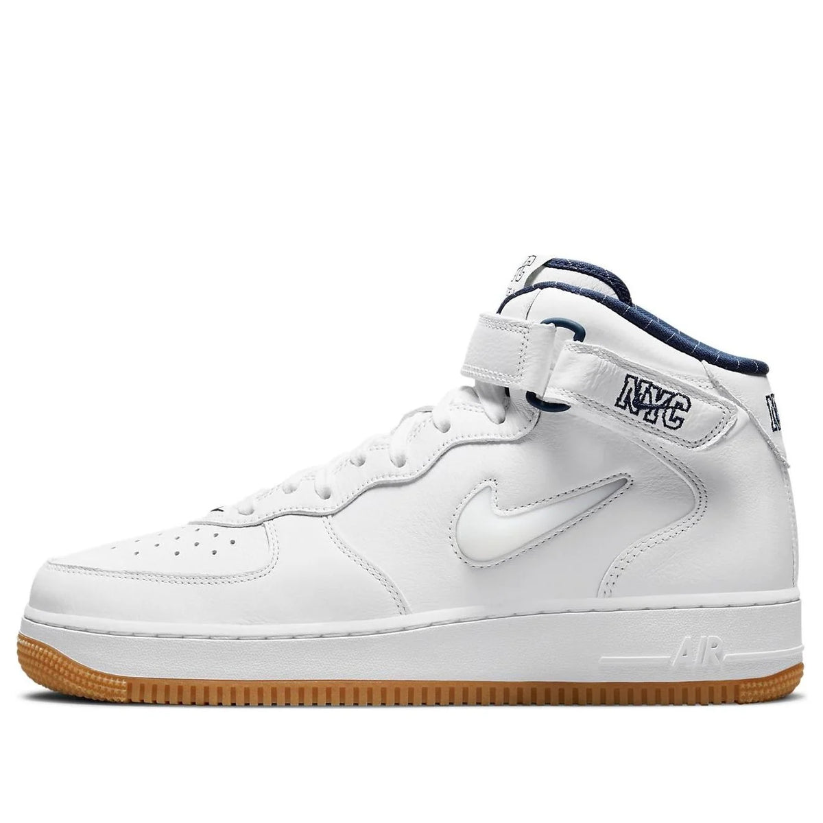 DH5622 100 Nike Air Force 1 Mid QS Jewel NYC White Midnight Navy