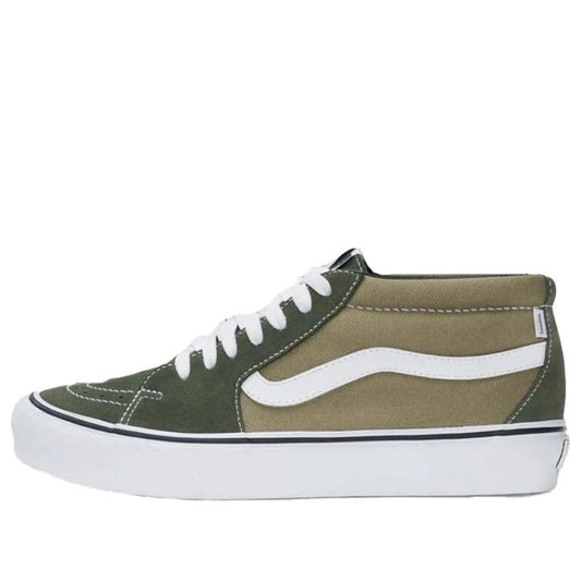 VN0A7TNH2D5 Vans Vault Sk8-Mid LX JJJJound Green