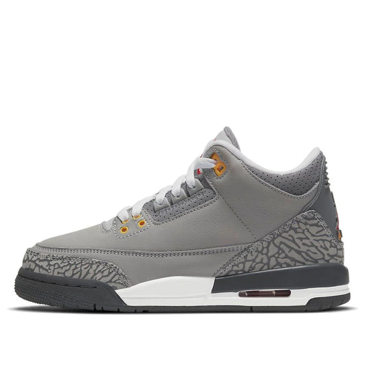 398614 012 Jordan 3 Retro Cool Grey (2021) (GS)