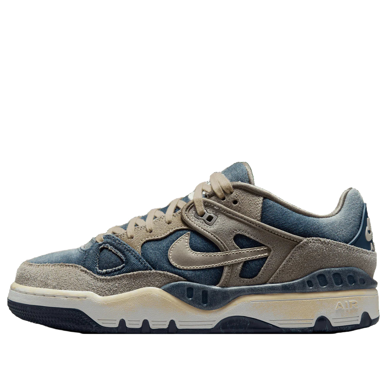 HQ0262 001 Nike Air Force 3 Low SP Nigo x Levi’s Olive Grey