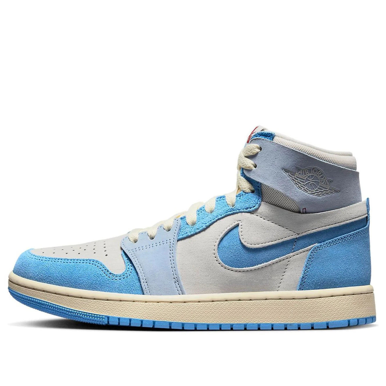 DV1305 004 Jordan 1 High Zoom Air CMFT 2 Phantom University Blue (Women's)