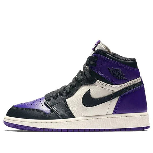575441 501 Air Jordan 1 Retro High Court Purple (GS)