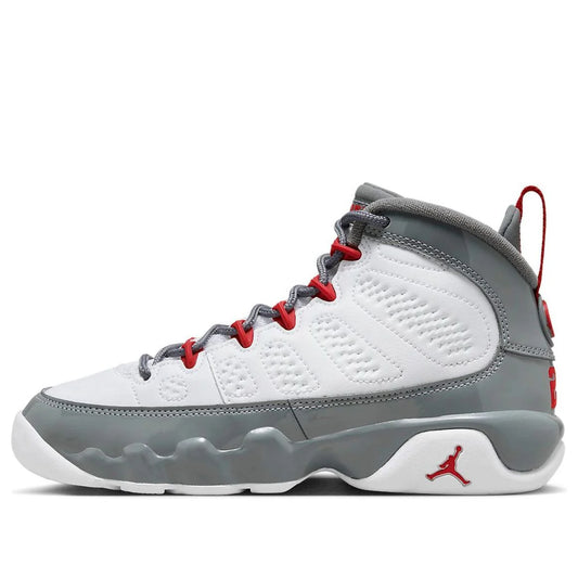 302359 162 Air Jordan 9 Retro Fire Red (GS)
