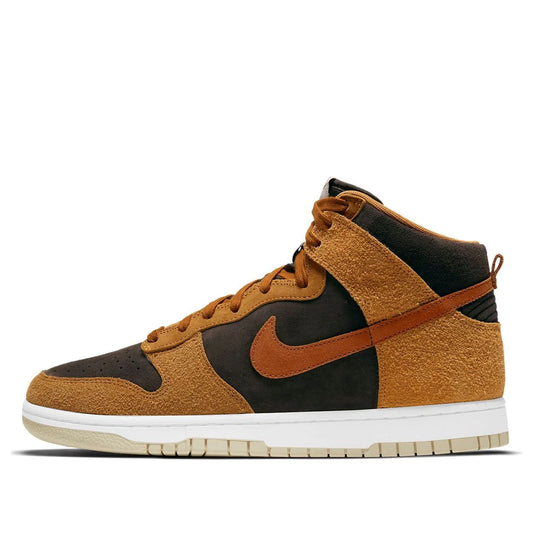 DD1401 200 Dunk High Dark Russet