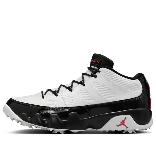 FJ5934 100 Air Jordan 9 Retro Low Golf White Black True Red