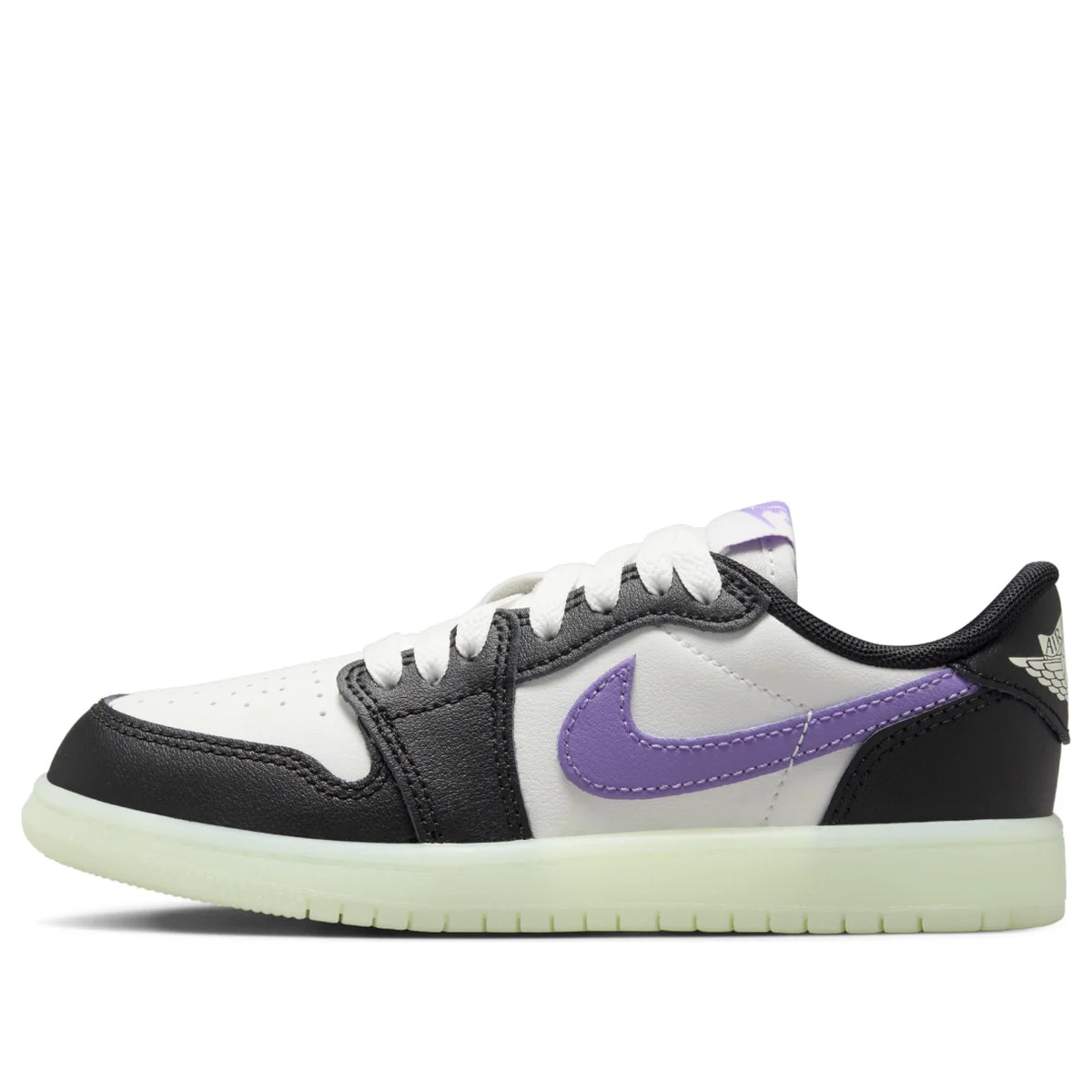 HF0411 001 Air Jordan 1 Retro Low OG Black Raspberry (PS)