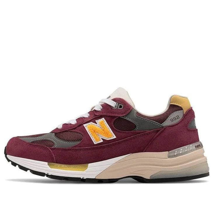 M992CA New Balance 992 Burgundy Gold
