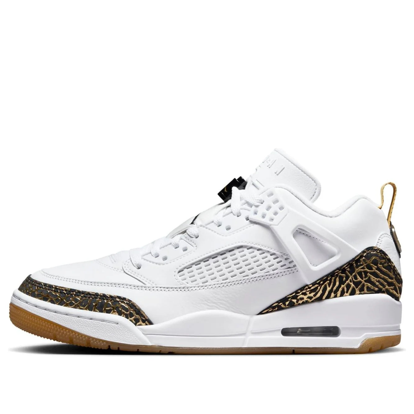 HJ9019 100 Air Jordan Spizike Low White Metallic Gold