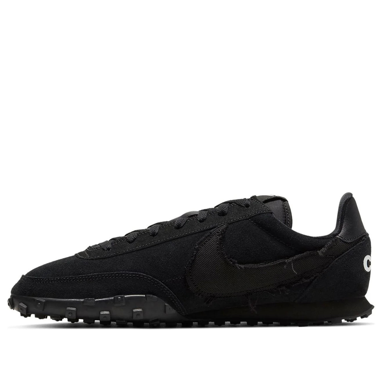 CU9080 002 Nike Waffle Racer Comme des Garcons Black [NO BOX]