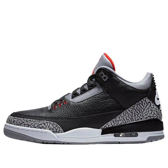 854262 001 Jordan 3 Black Cement 2018 [CONDITIONAL] - 9.5 M (Yellowing)