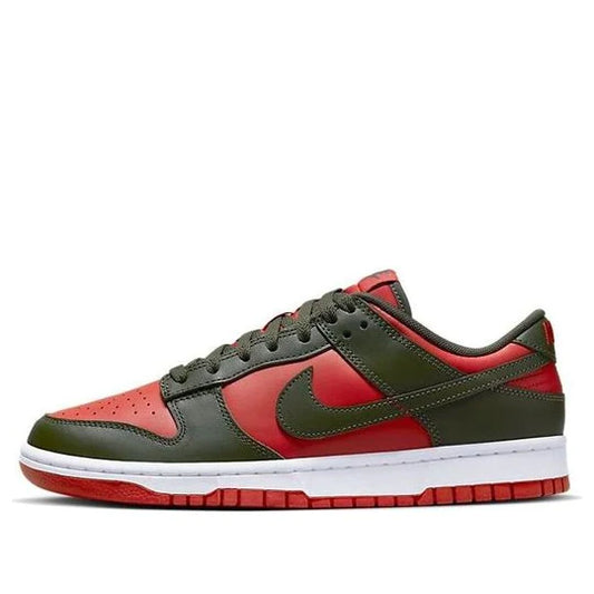 DV0833 600 Nike Dunk Low Mystic Red Cargo Khaki