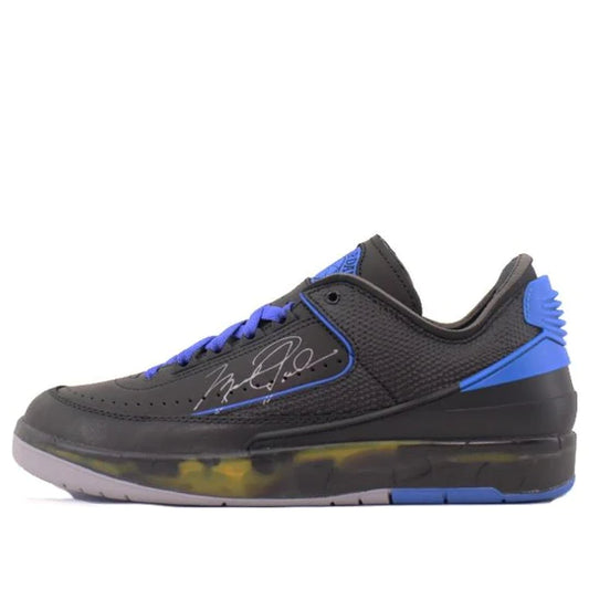 DJ4375 004 Jordan 2 Retro Low SP Blanco roto Negro Azul