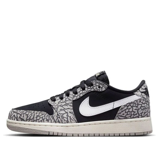 CZ0858 001 Jordan 1 Retro Low OG Black Cement (GS)