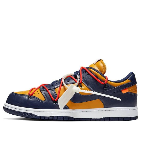 CT0856 700 Dunk Low Off-White University Gold