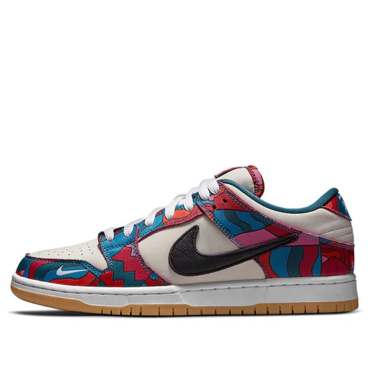 DH7695 600 Nike SB Dunk Low Pro Parra Abstract Art (2021) [CONDITIONAL] - 11 M (Stain on Right Toe Box)