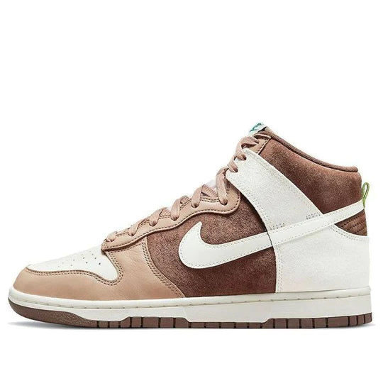 DH5348 100 Nike Dunk High Light Chocolate