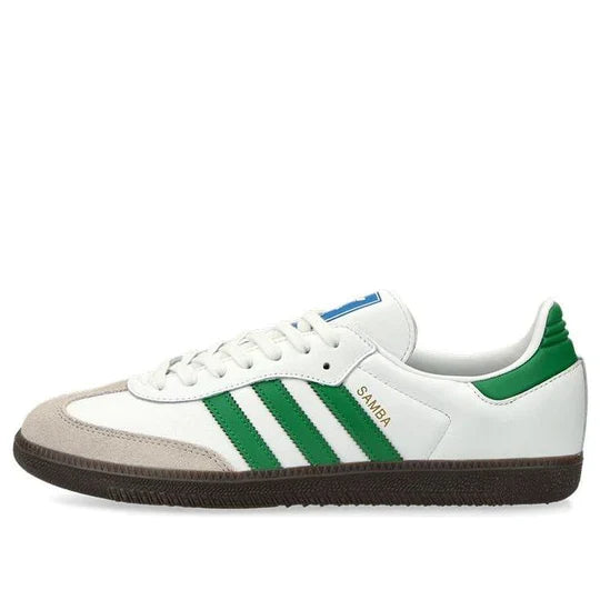 IG1024 adidas Samba OG Footwear White Green  DISTRICT ONE NY