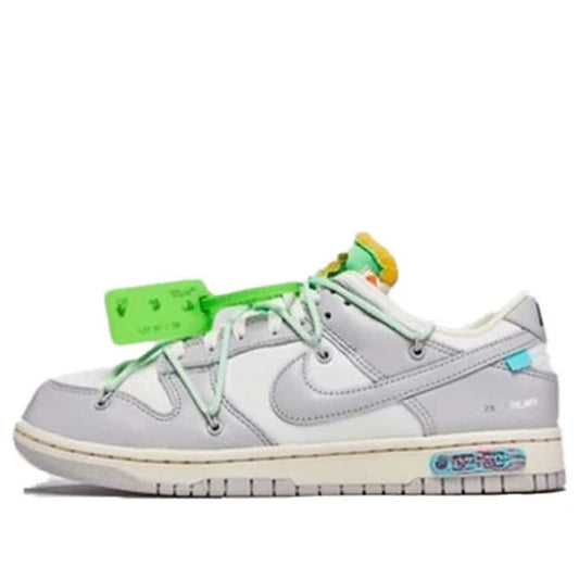 DM1602 108 Nike Dunk Low Off-White Lot 7