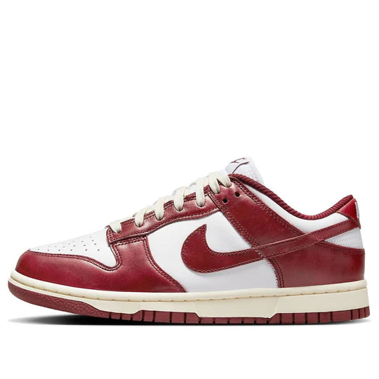 FJ4555 100 Nike Dunk Low PRM Vintage Team Red (W)