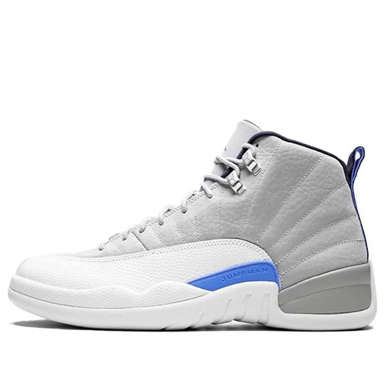 130690 007 Jordan 12 Retro Grey University Blue [CONDITIONAL] - 10 M (Scratch on Toe Box)