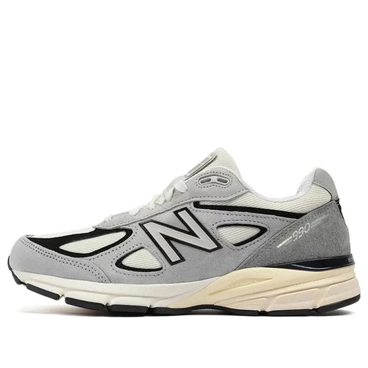 U990TG4 New Balance 990v4 MiUSA Teddy Santis Grey Black Cream