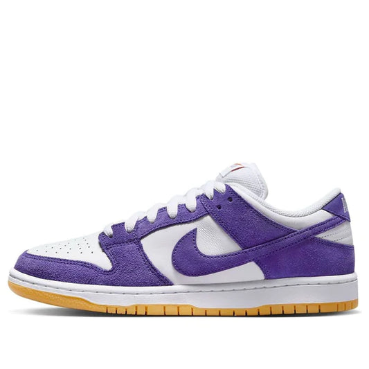 DV5464 500 Nike SB Dunk Low Pro ISO Naranja Etiqueta Corte Púrpura