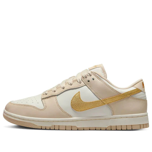 DX5930 001 Nike Dunk Low Phantom Metallic Gold (Women's)